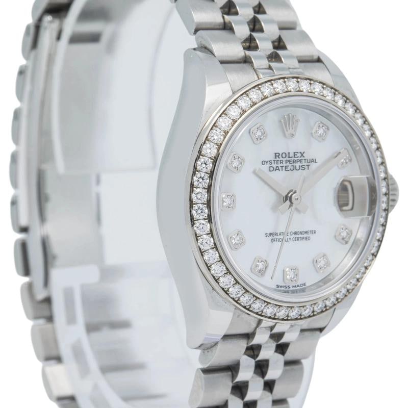Rolex Datejust 279384RBR-63340 2019 Complete Jubilee WG MOP Index Auto 28mm - 4