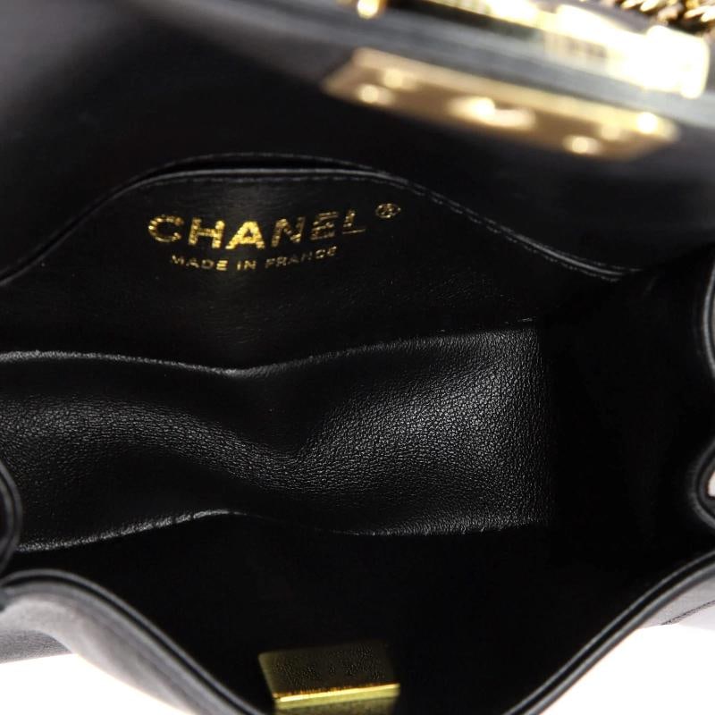 Chanel Boy Flap Bag Chevron Lambskin Mini - 5