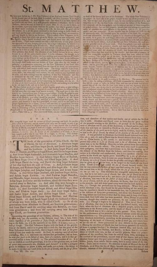 1786 Matthew Henry Exposition on the Old New Testaments Massive Folios 17 Tall - 11