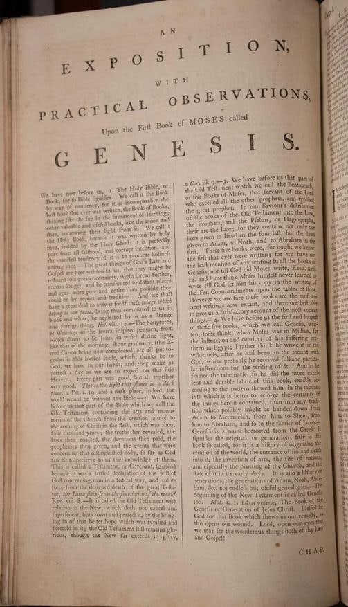 1786 Matthew Henry Exposition on the Old New Testaments Massive Folios 17 Tall - 12