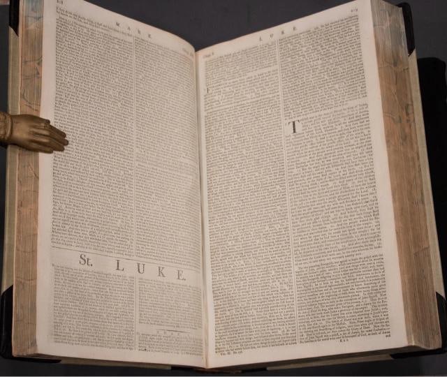 1786 Matthew Henry Exposition on the Old New Testaments Massive Folios 17 Tall - 15