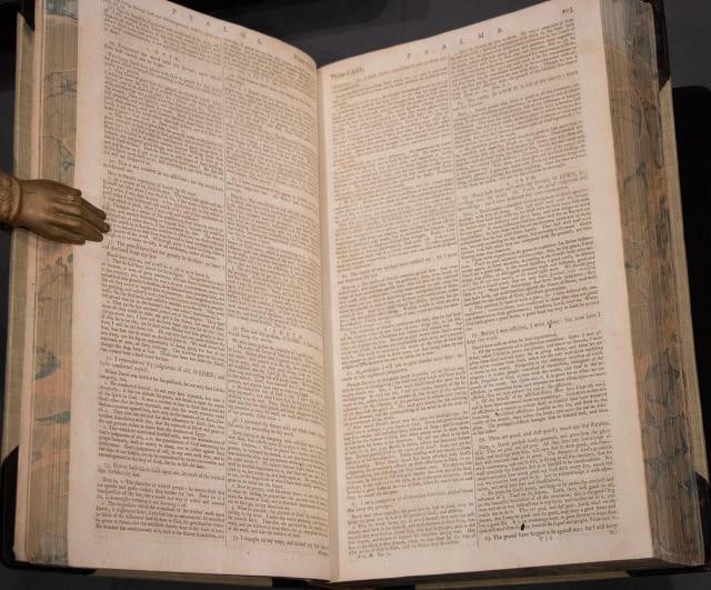 1786 Matthew Henry Exposition on the Old New Testaments Massive Folios 17 Tall - 19