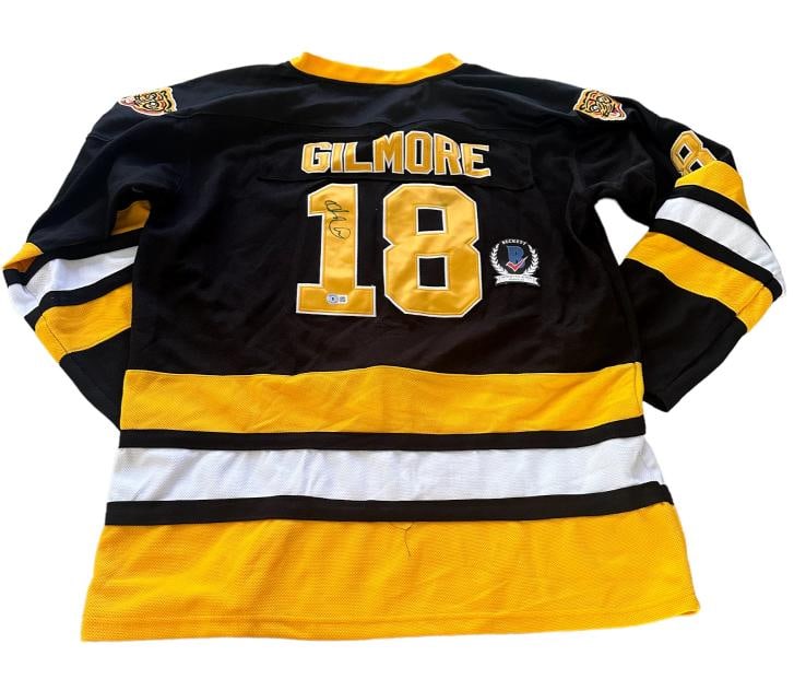 Adam Sandler Signed Autograph Happy Gilmore Jersey Beckett BAS: Industry: Movies,Personalize: No,Movie: HAPPY GILMORE,Signed by: ADAM SANDLER,Signed: Yes,Autograph Authentication: Beckett,Original/Reproduction: Original,Country of Origin: Jersey