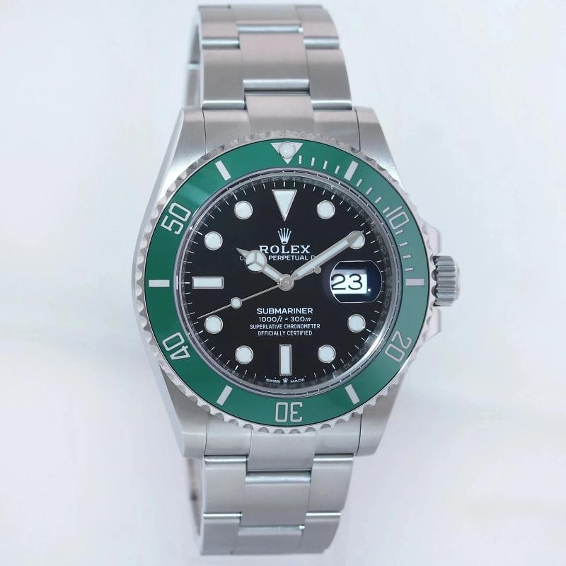 MINT NEW PAPERS Rolex 126610lv Submariner Starbucks MK1 Mark 1 41mm Watch Box - 3