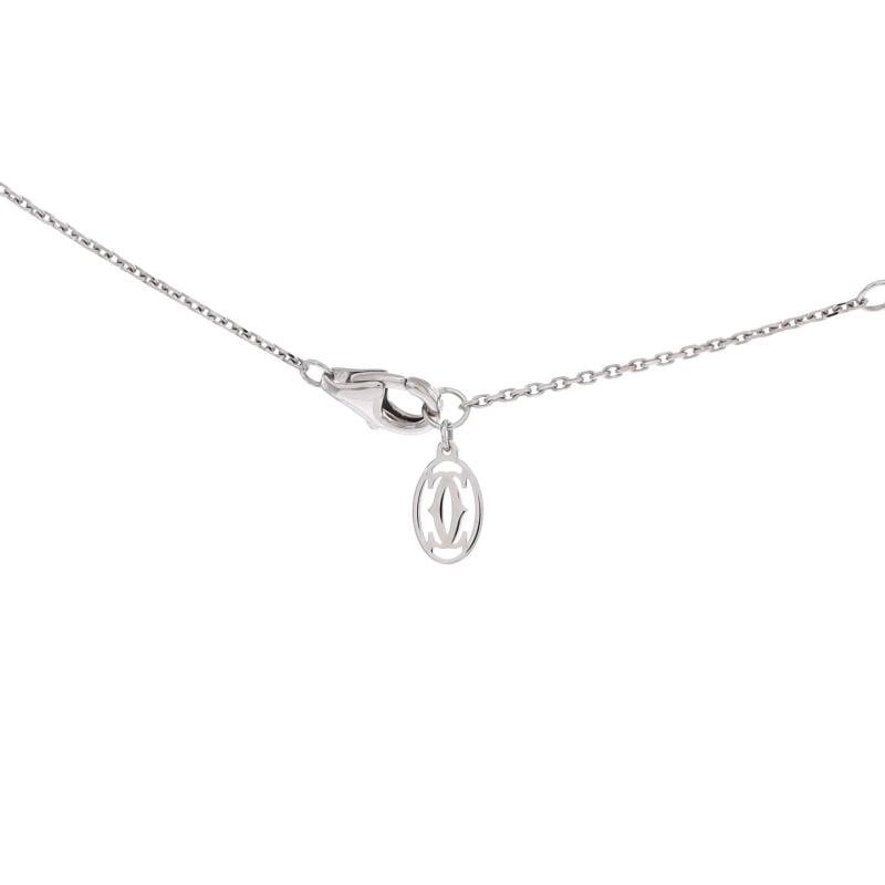 Cartier Etincelle de Cartier Teardrop Pendant Necklace 18K White Gold - 4