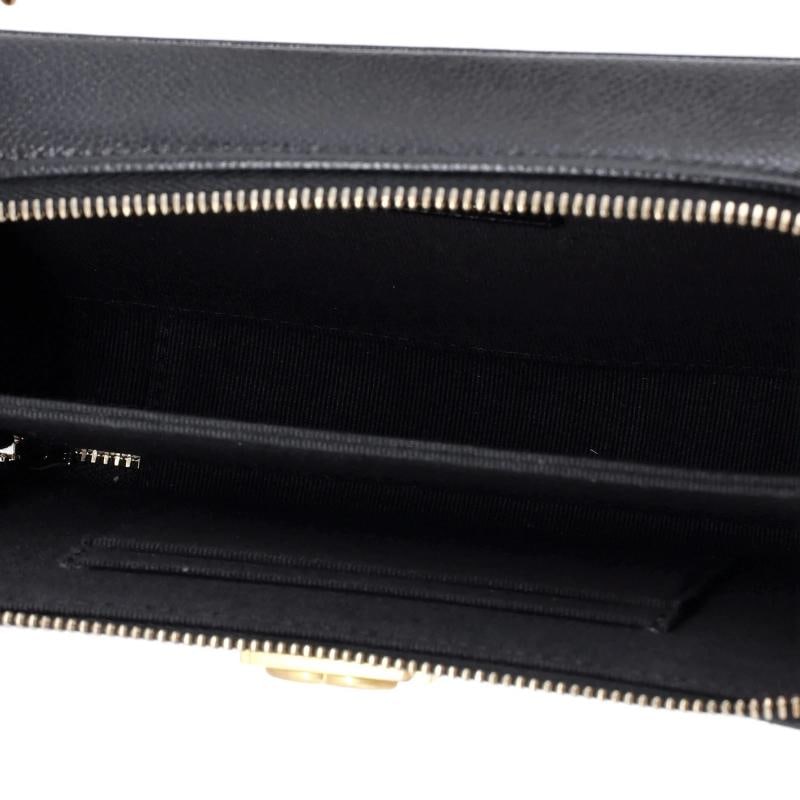 Chanel Boy Double Zip Clutch with Chain Quilted Caviar - 5