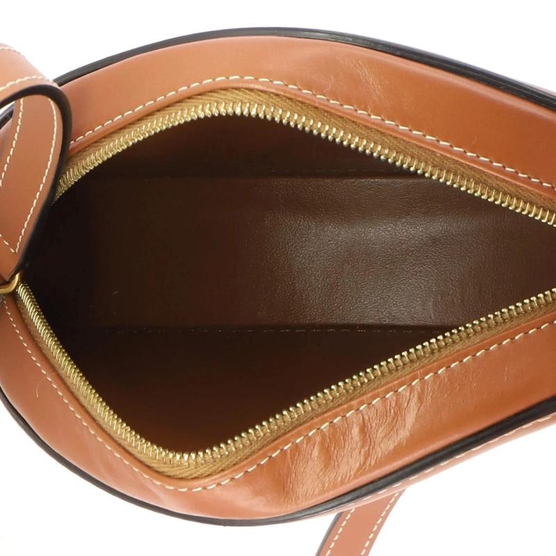 Celine Triomphe Oval Crossbody Bag Leather Mini - 5