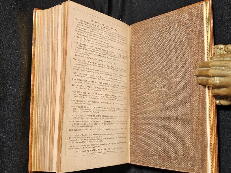 Oliver Wendell Holmes / The Autocrat of the Breakfast-Table Signed 1st ed 1858 - 20
