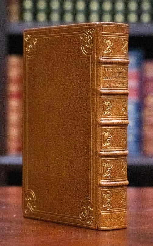 Oliver Wendell Holmes / The Autocrat of the Breakfast-Table Signed 1st ed 1858 - 4