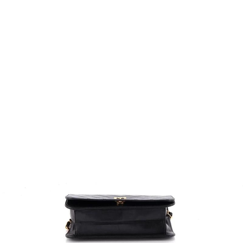 Chanel Vintage Full Flap Bag Quilted Lambskin Medium - 4