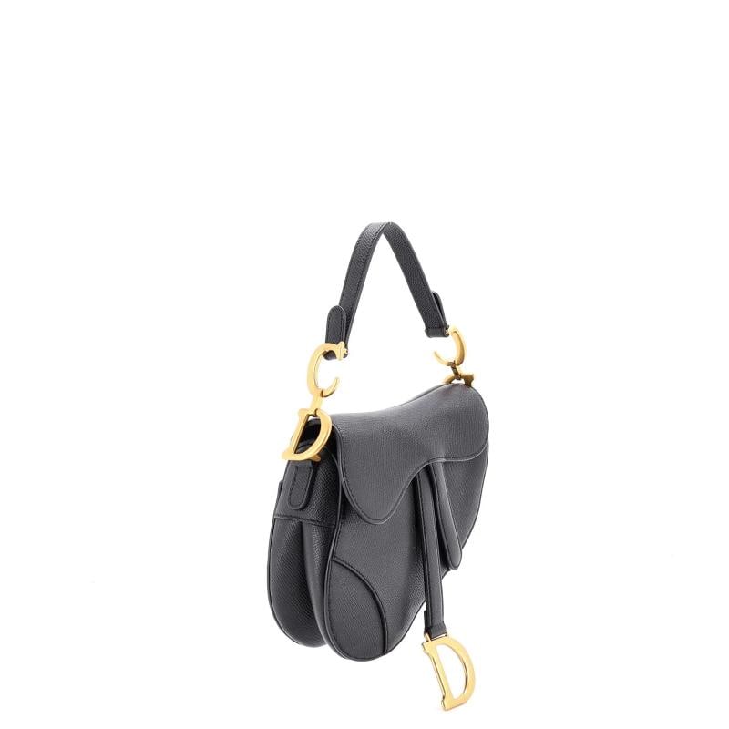 Christian Dior Saddle Handbag Leather Mini - 2