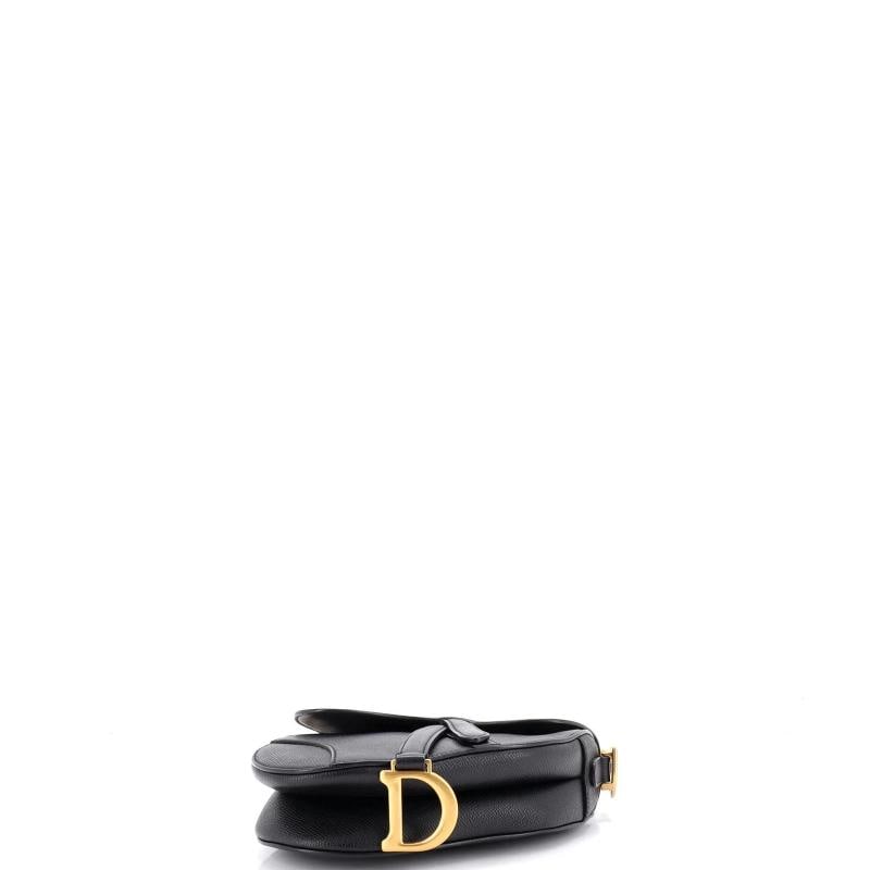 Christian Dior Saddle Handbag Leather Mini - 4