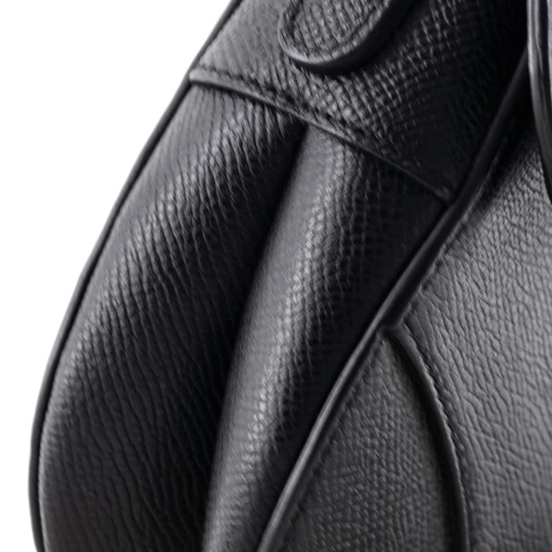 Christian Dior Saddle Handbag Leather Mini - 6