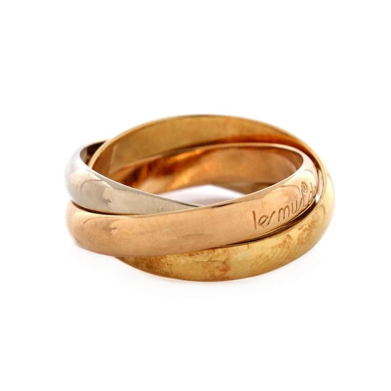 Cartier Les Must de Cartier Trinity Ring 18K Tricolor Gold - 2