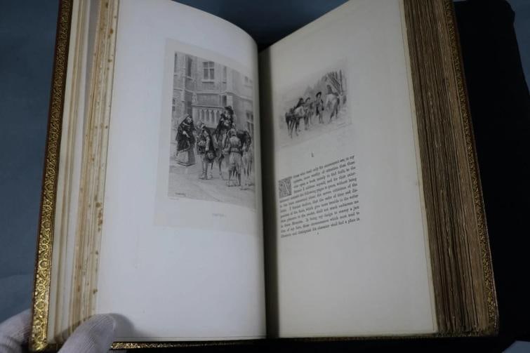 Anthony Hamilton / Memoirs of Count Grammont Signed 1889 - 13