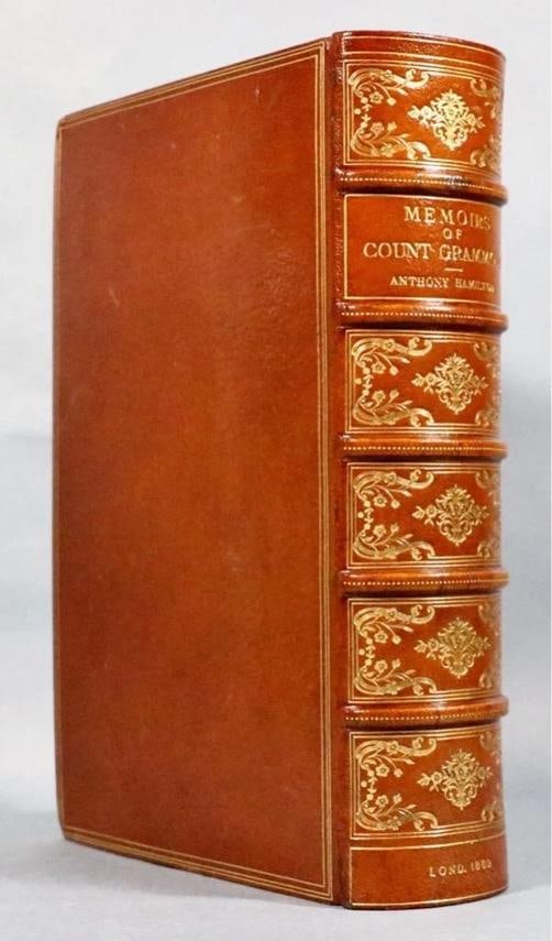 Anthony Hamilton / Memoirs of Count Grammont Signed 1889 - 3