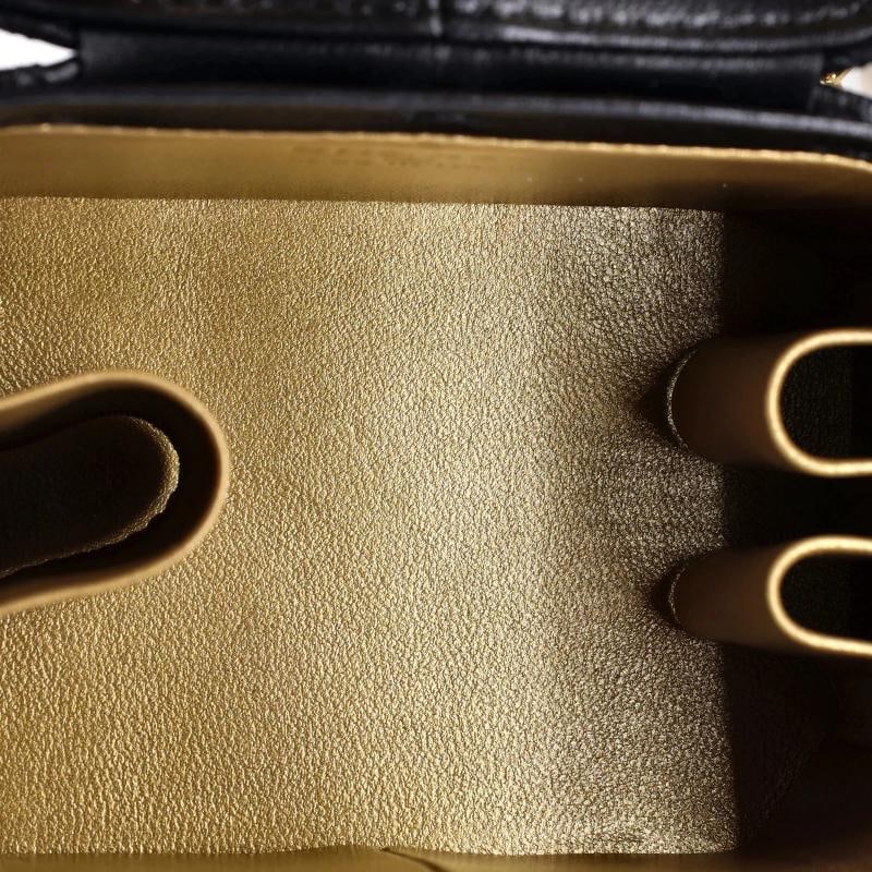 Chanel CC Turnlock Box Vanity Case with Chain Quilted Lambskin Mini - 5