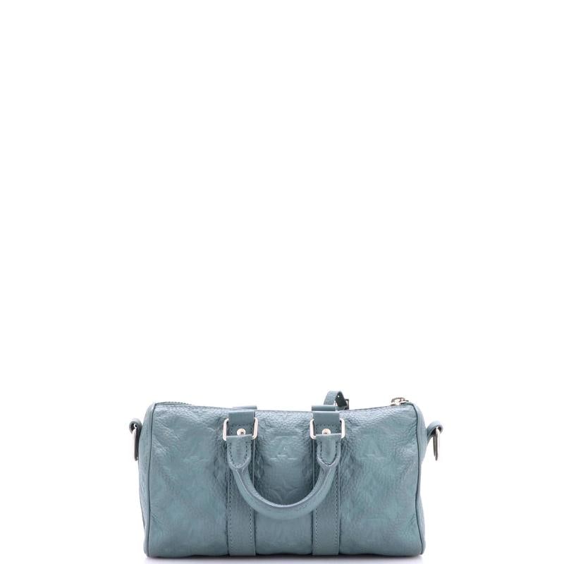 Louis Vuitton Keepall Bandouliere Bag Monogram Taurillon Leather 25 - 3