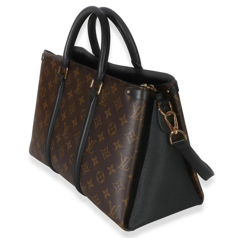 Louis Vuitton Black Monogram Canvas Soufflot MM - 3