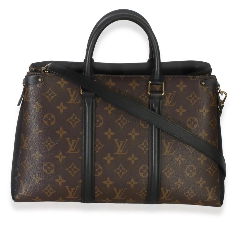 Louis Vuitton Black Monogram Canvas Soufflot MM - 5