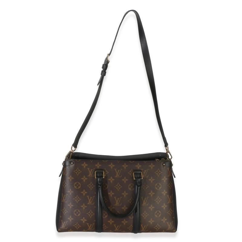 Louis Vuitton Black Monogram Canvas Soufflot MM - 6