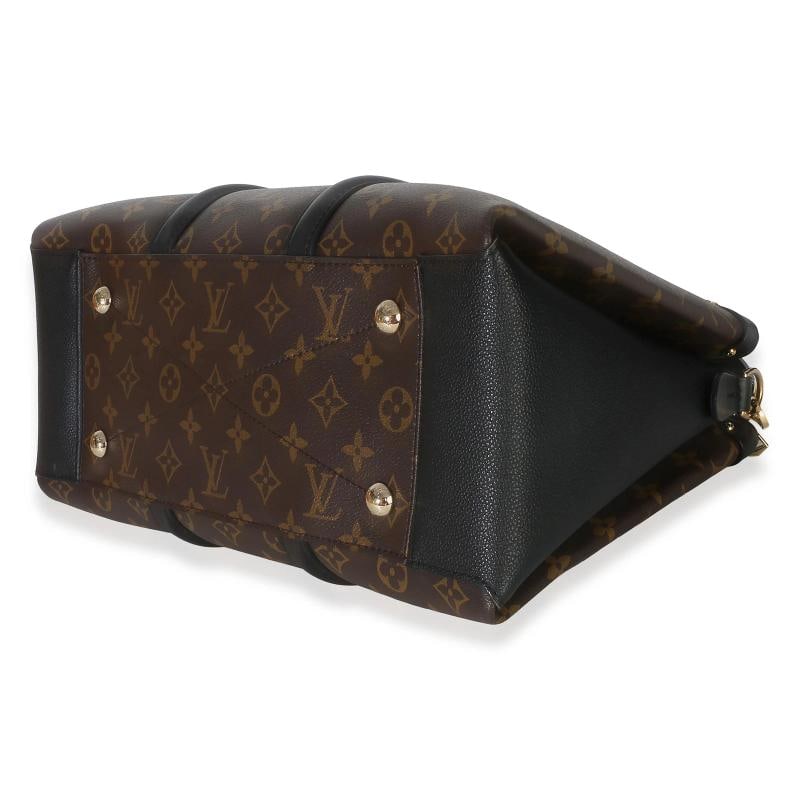 Louis Vuitton Black Monogram Canvas Soufflot MM - 7