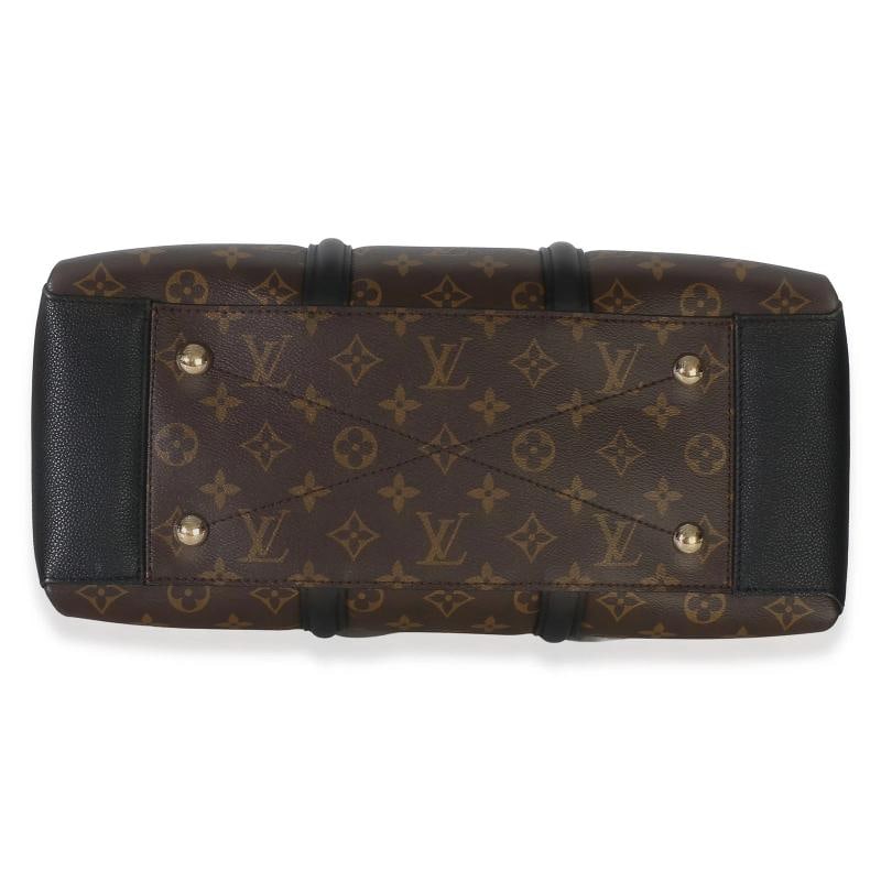 Louis Vuitton Black Monogram Canvas Soufflot MM - 9