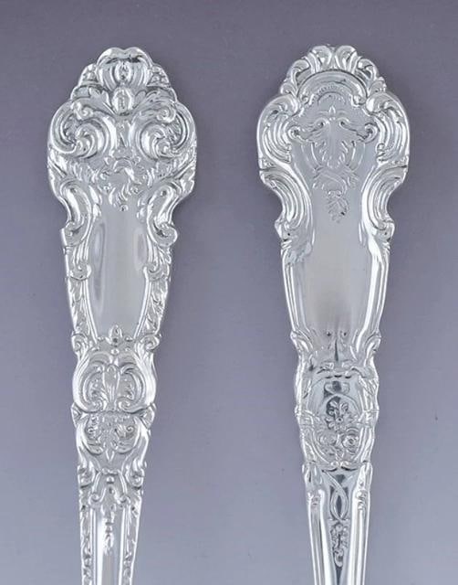Fab Reed Barton Sterling Silver French Renaissance 39pc Flatware Set Serves 8 - 2