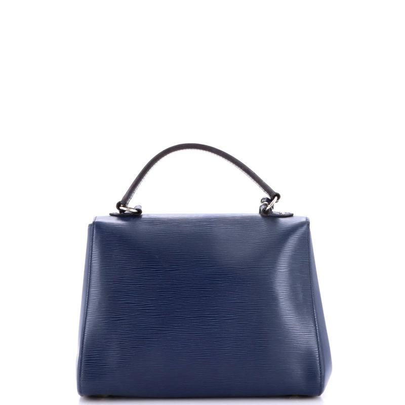 Louis Vuitton Cluny Top Handle Bag Epi Leather MM - 3