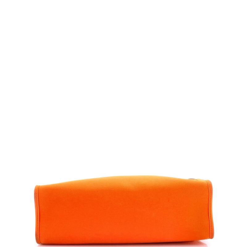 Hermes Herbag Zip Leather and Toile 31 - 5