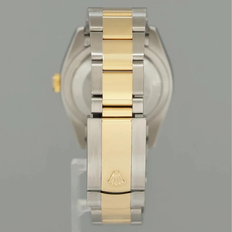 MINT Rolex DateJust Oyster Two Tone Yellow Gold Steel Black Tuxedo 36mm 116233 - 5