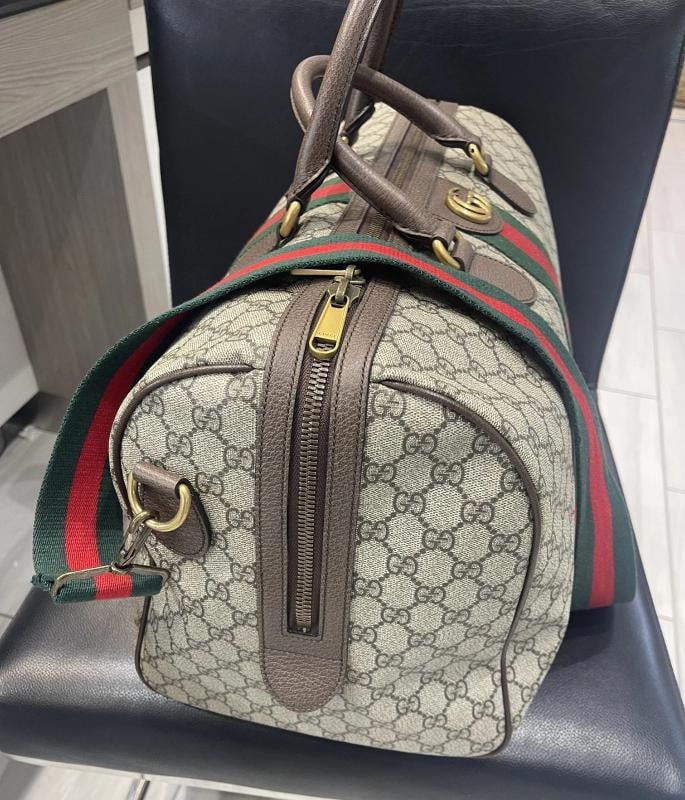 Gucci Ophidia Medium Weekender Duffle (Style 547953) - 6