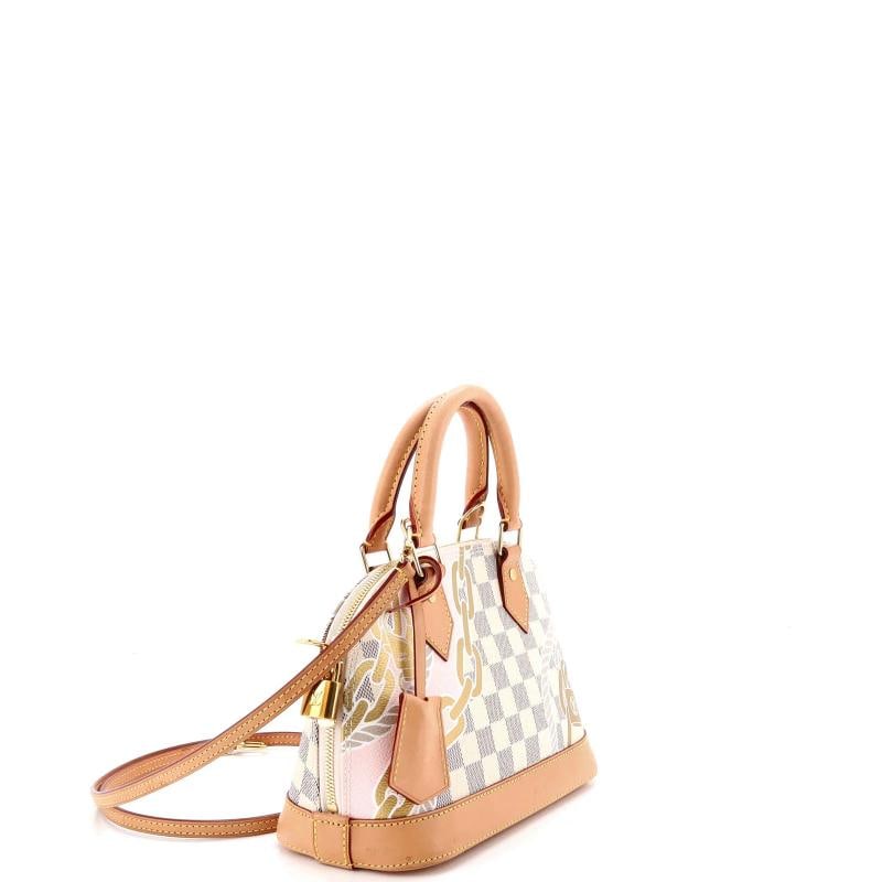 Louis Vuitton Alma Handbag Limited Edition Nautical Damier BB - 2