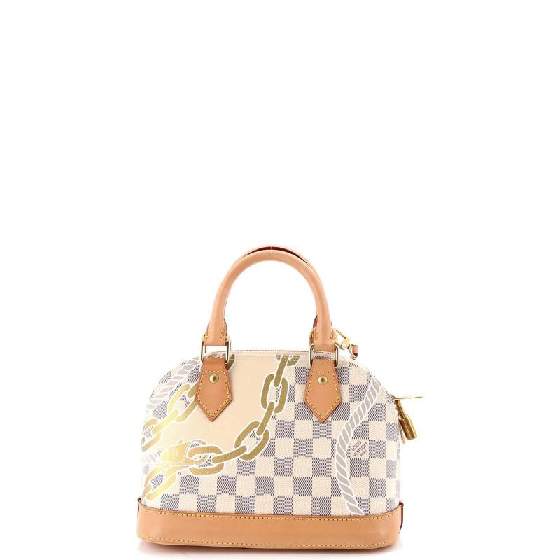Louis Vuitton Alma Handbag Limited Edition Nautical Damier BB - 3