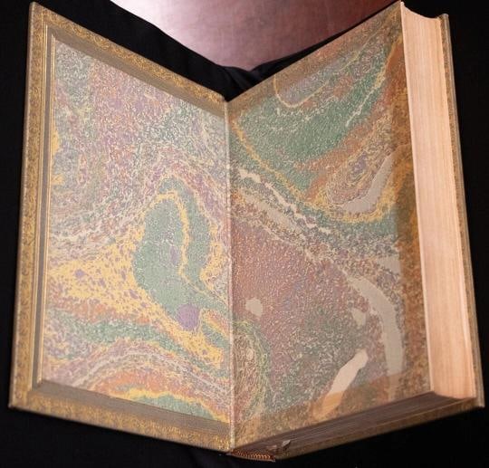 1902 Peveril of the Peak by Sir Walter Scott Fine Leather Bindings - 7