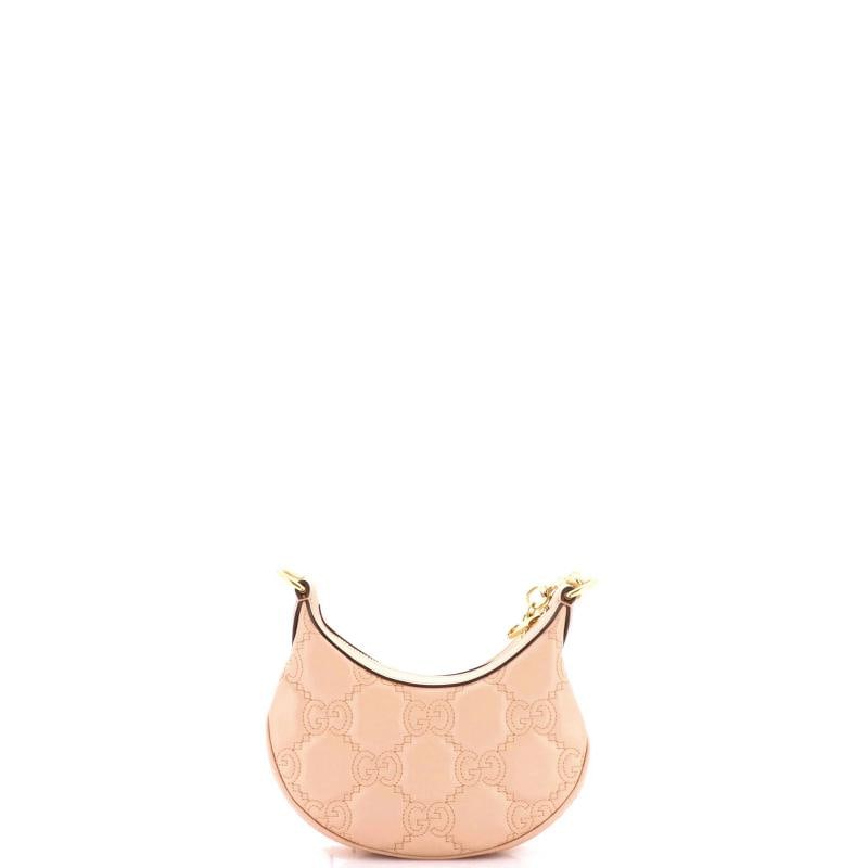 Gucci Half Moon Hobo GG Matelasse Leather Mini - 3