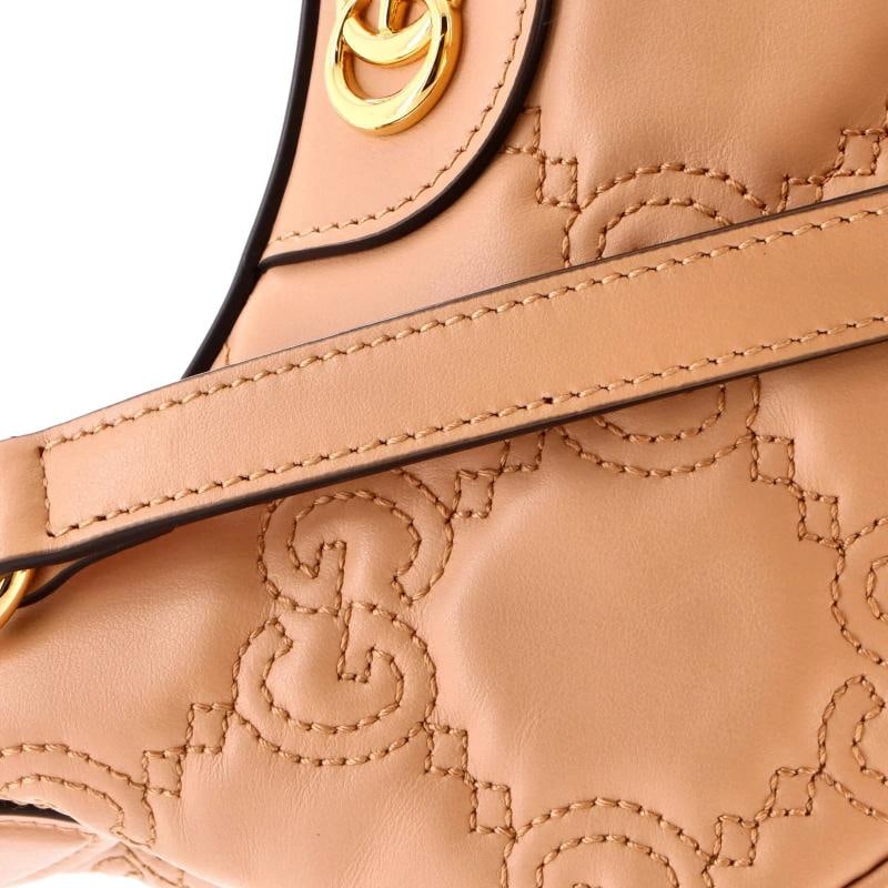Gucci Half Moon Hobo GG Matelasse Leather Mini - 6