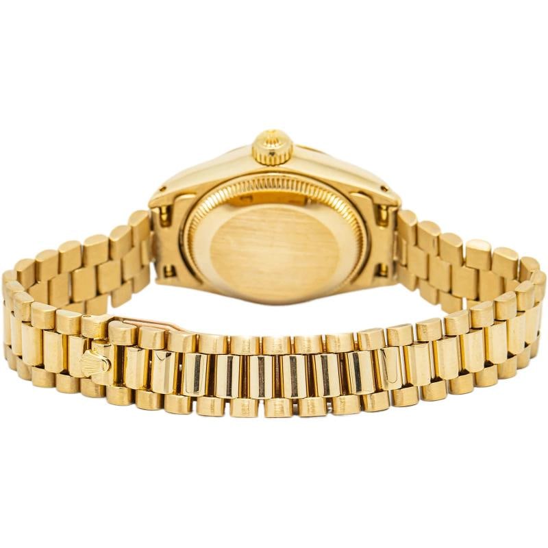 Rolex Datejust 6917 President Yellow Gold Champagne 26mm - 5