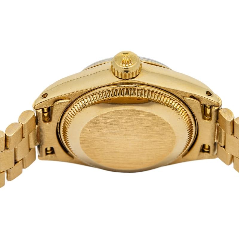 Rolex Datejust 6917 President Yellow Gold Champagne 26mm - 6