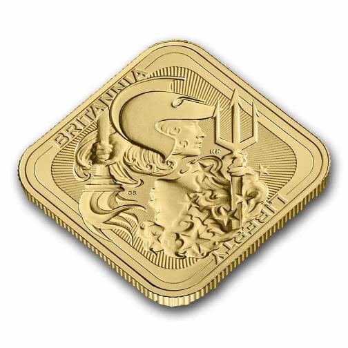 1 oz Gold Bar - The Royal Mint Britannia & Liberty - 3