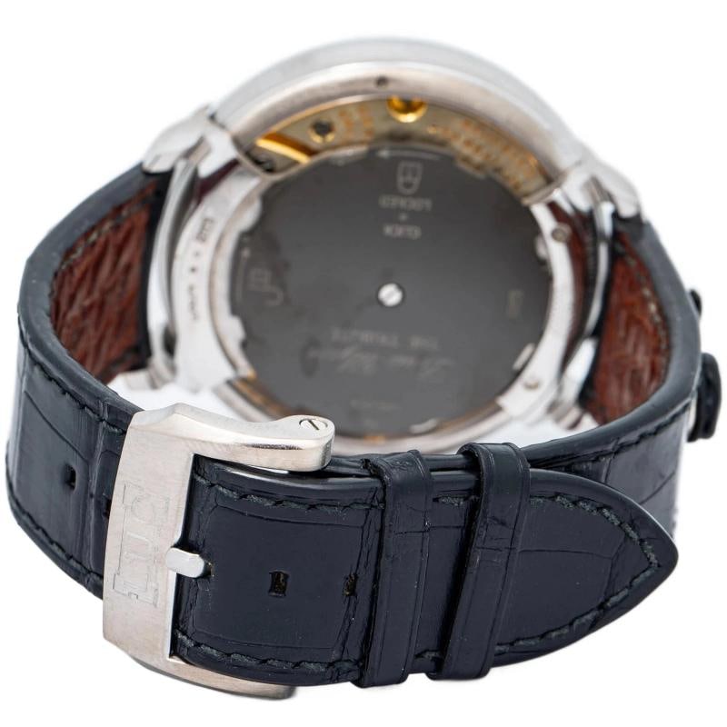Chopard The Tribute 1635000 w/Box Strap Or Pocket WG White Roman Manual 50mm - 5