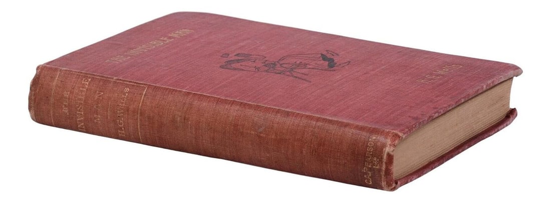 The Invisible Man ~ by H. G. WELLS ~ First Edition ~ 1st Printing 1897 - 3