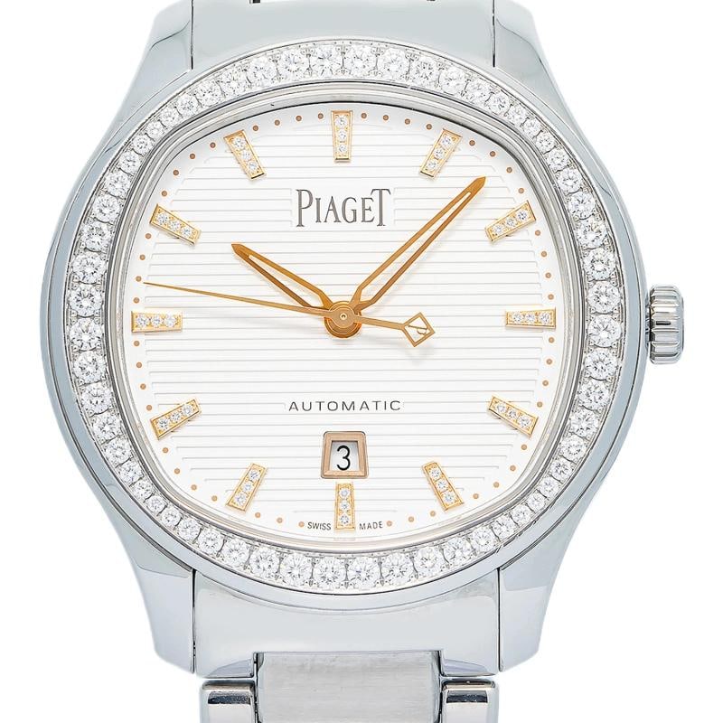 Piaget Polo Date GOA46019 Complete Bracelet Stainless Steel White Index 36mm - 2