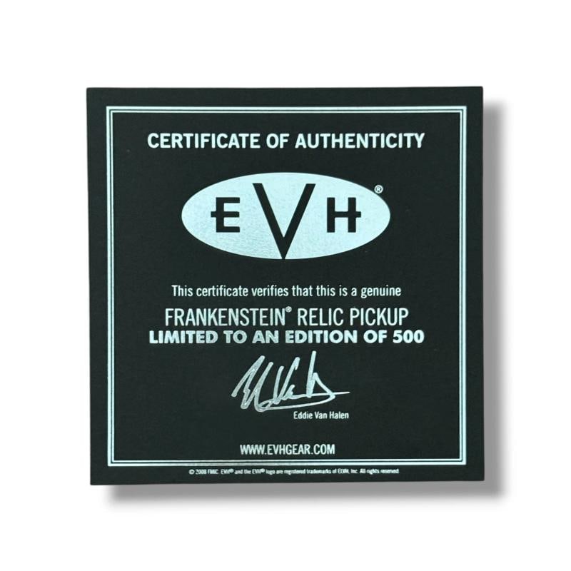 VAN HALEN: Eddie Van Halen, David Lee Roth, Alex Van Halen & Michael Anthony Signed Guitar (JSA L... - 8