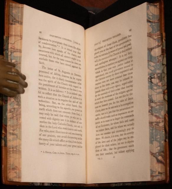 1816 The INQUISITION UNMASKED First Edition Fine Leather Bindings Illustrated - 12