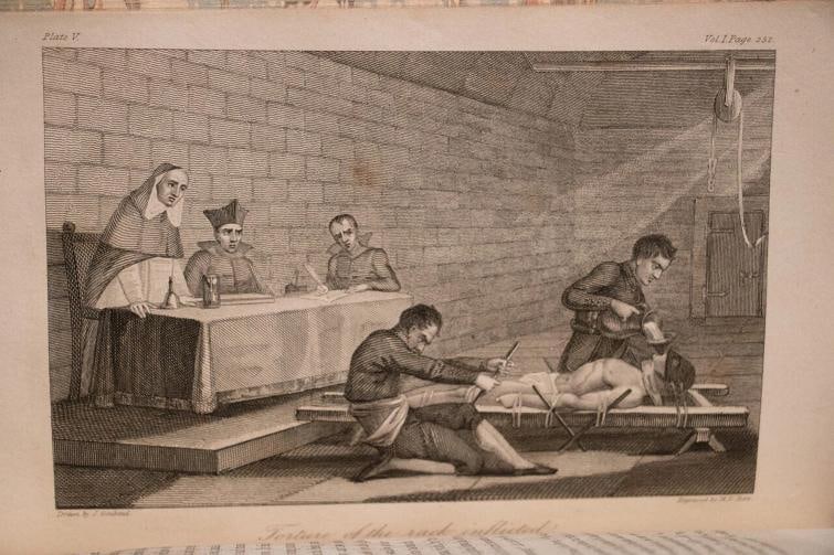 1816 The INQUISITION UNMASKED First Edition Fine Leather Bindings Illustrated - 16