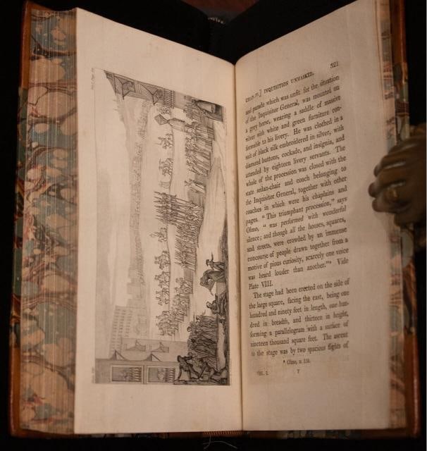 1816 The INQUISITION UNMASKED First Edition Fine Leather Bindings Illustrated - 18