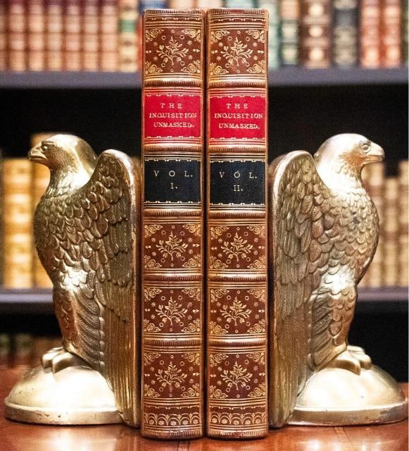 1816 The INQUISITION UNMASKED First Edition Fine Leather Bindings Illustrated - 2
