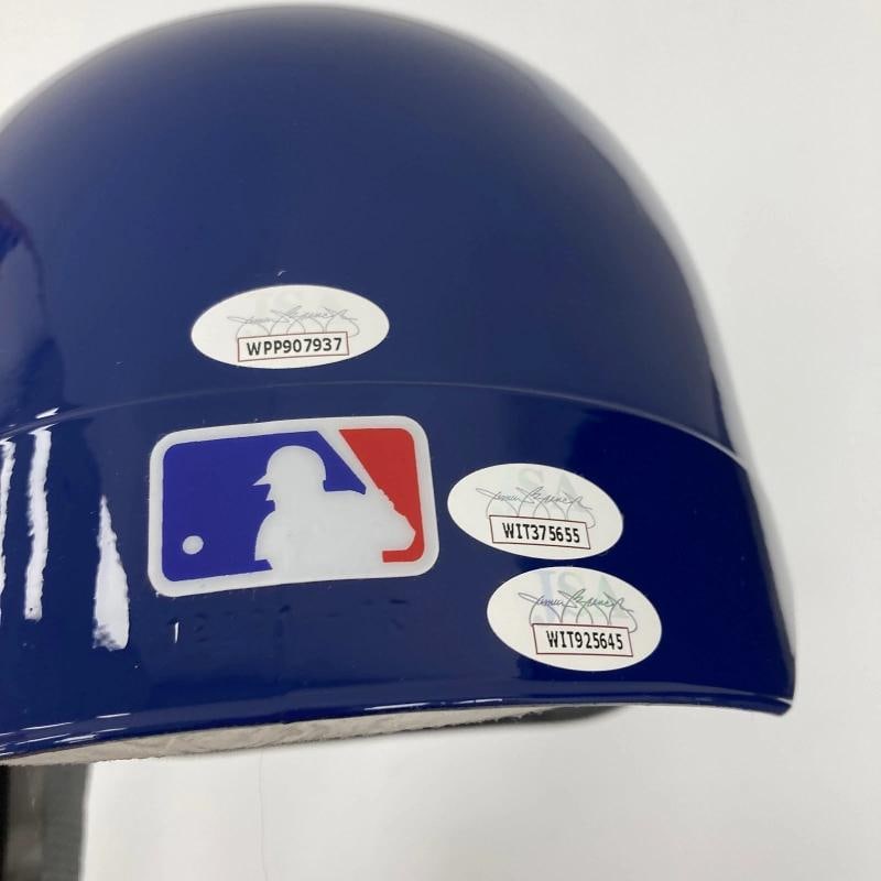 Robin Yount Paul Molitor Milwaukee Brewers HOF Legends Signed Helmet JSA COA - 8