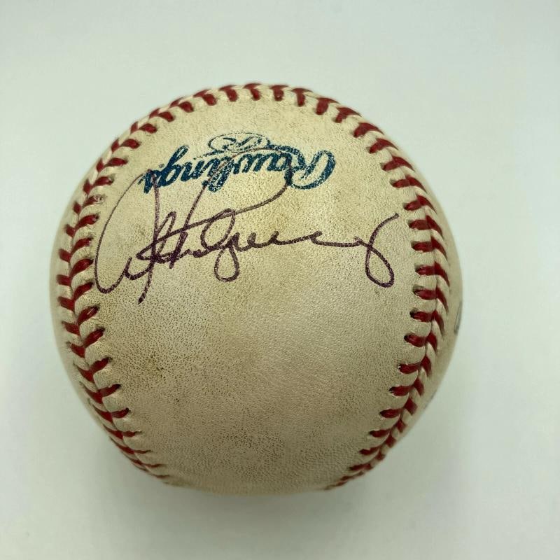 Alex Rodriguez Signed Actual Home Run Game Used Baseball (JSA LOA + Mears) - 2